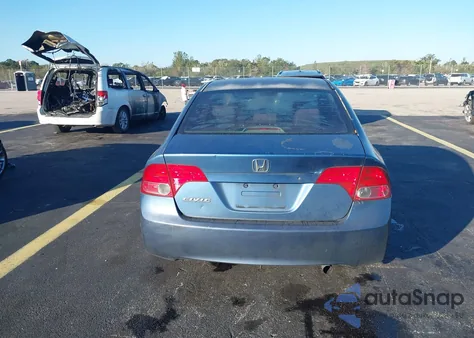 2006 Honda Civic Lx из США, поврежденный, VIN 1HGFA16516L016653